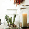 Tall Recycled Glass Vase - Clear