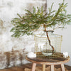 Tall Recycled Glass Vase - Clear
