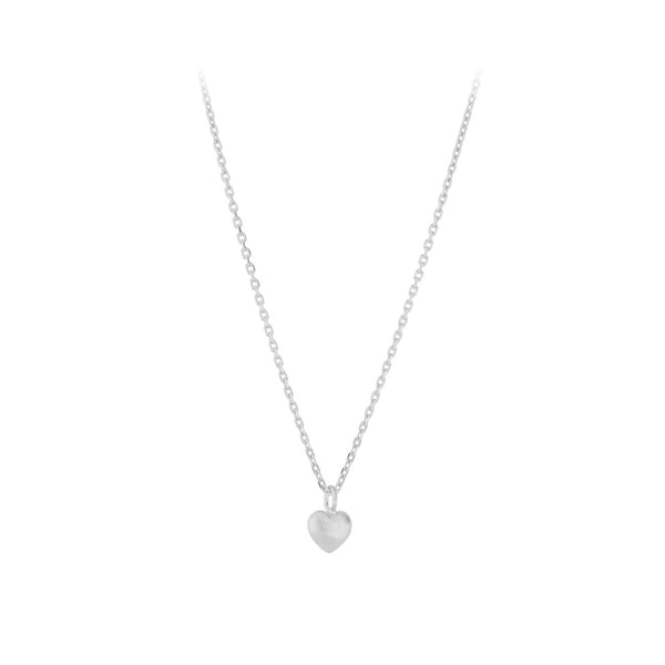 Love Heart Necklace - Silver - Pernille Corydon