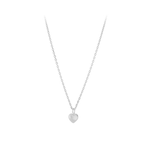 Love Heart Necklace - Silver - Pernille Corydon