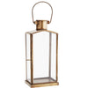 little brass and glass lantern
