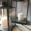 Real Flame Faux Pillar Candle - Greige - Home & Garden - Chiswick, London W4 