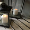 Real Flame Faux Pillar Candle - Greige - Home & Garden - Chiswick, London W4 