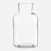 Simple Bottle Neck Clear Glass Vase - Two Sizes